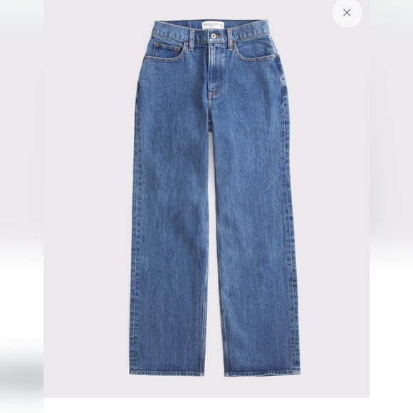 Abercrombie & Fitch Denim - Curve Love Abercrombie High Rise Jeans